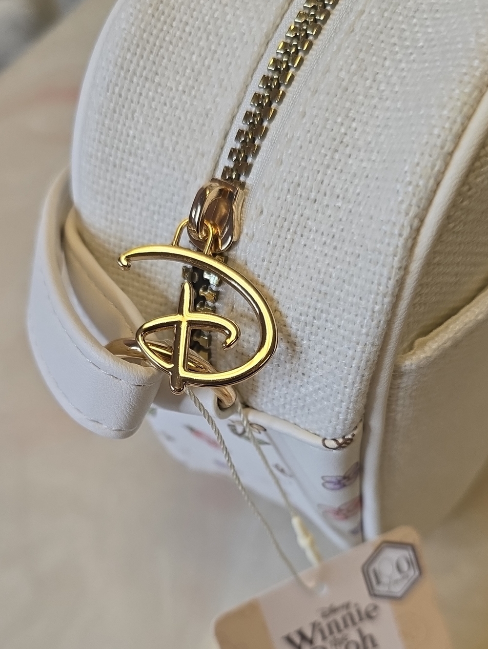 NWT Primark X Disney Winnie The Pooh Crossbody Purse Cream - Picture 6 of 10